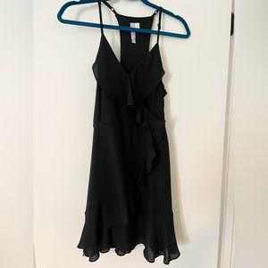 Black Ruffled Dress